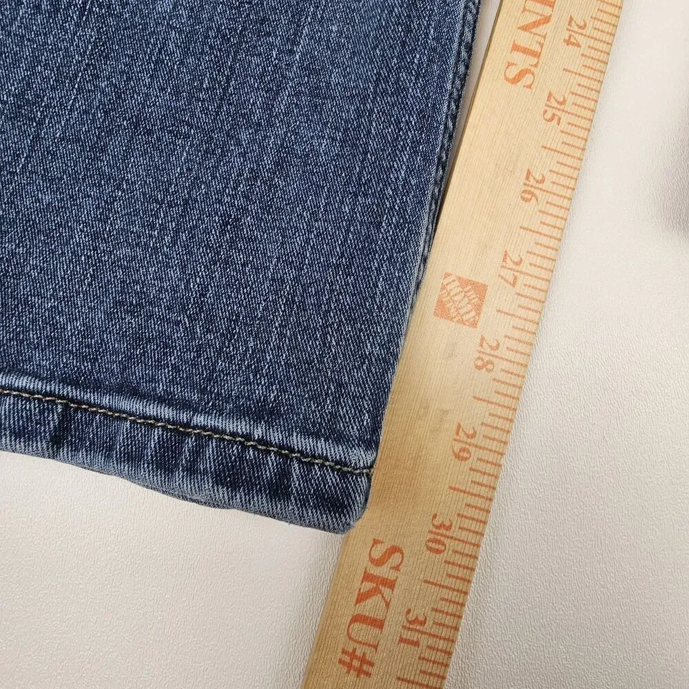 Wrangler Men's Relaxed Boot Jeans 40x32 Blue Stretch Denim Bootcut 112326136